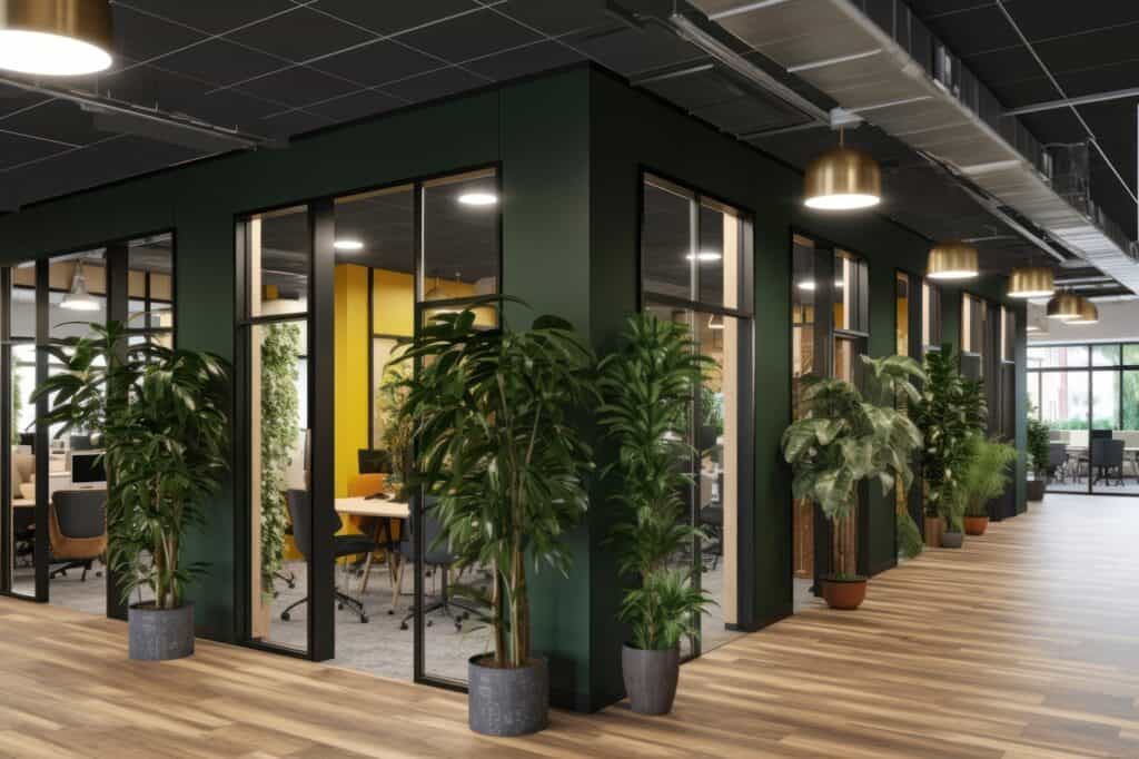 Green Partitions Cabin