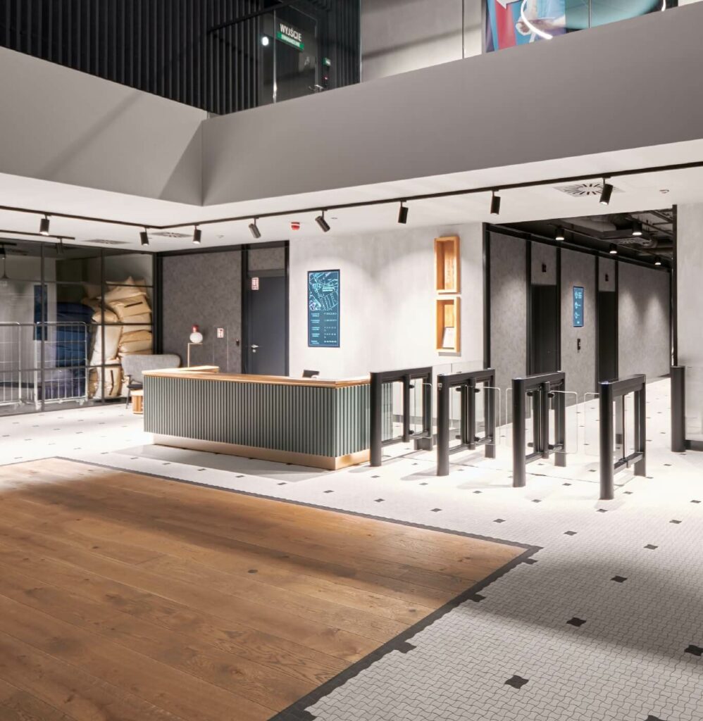 office Reception design idea