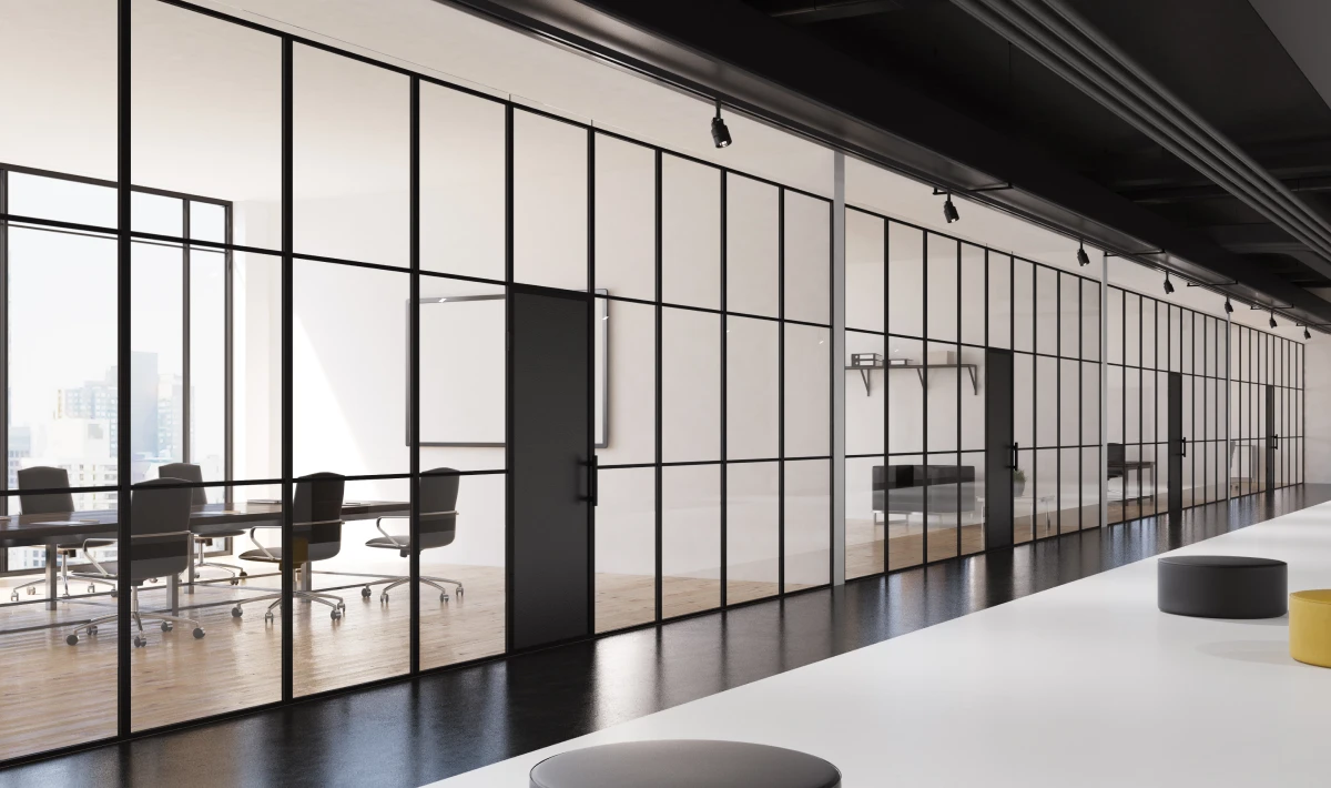 Acoustic Glass Door