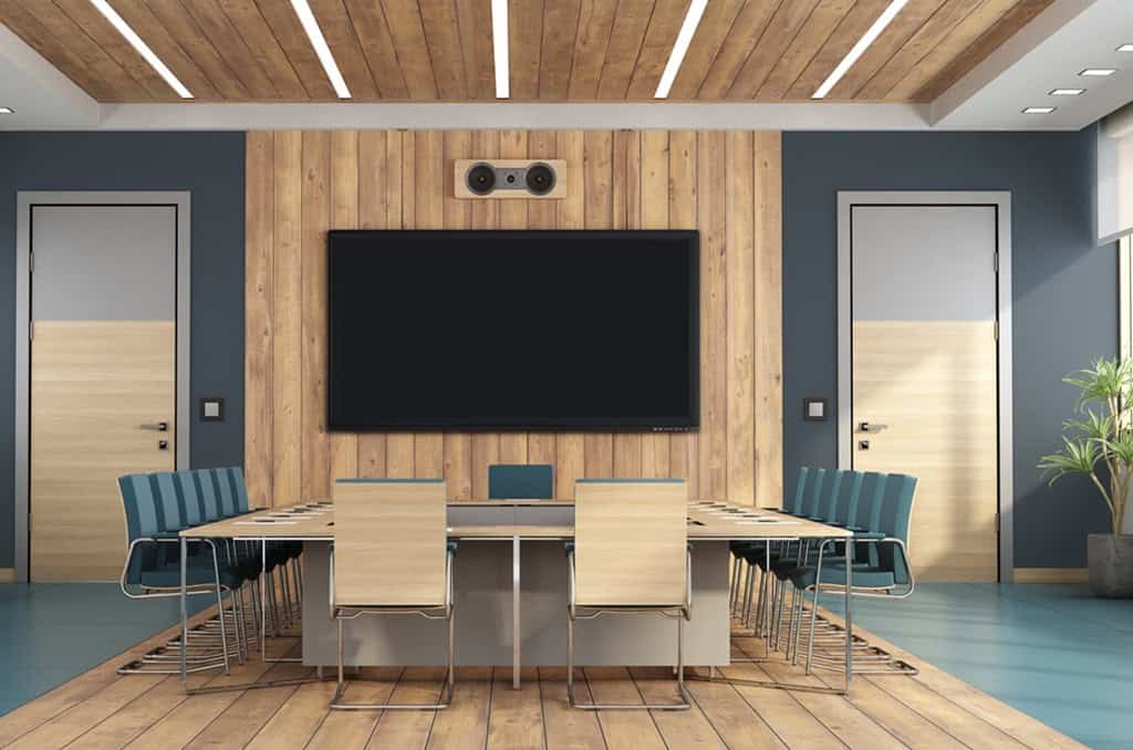 Wooden Wall Designs for office